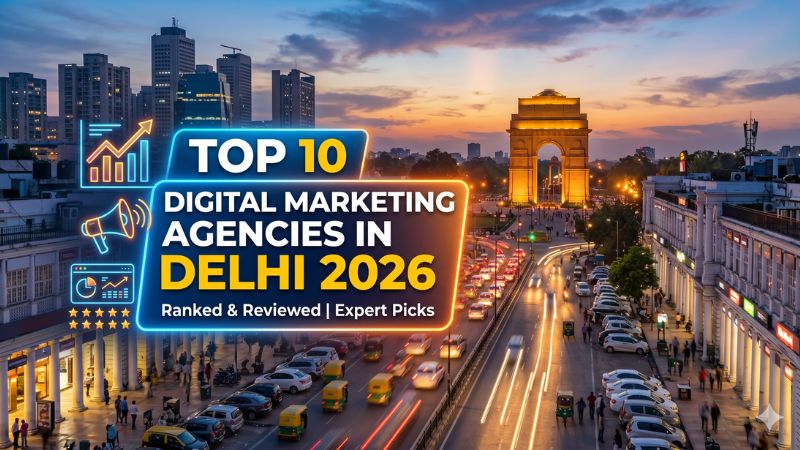 Top 10 Digital Marketing Companies in Delhi 2026