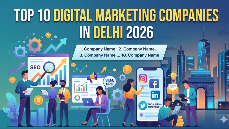 Top 10 Digital Marketing Companies in Delhi 2026